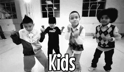kids kinderen op personeelsfeest