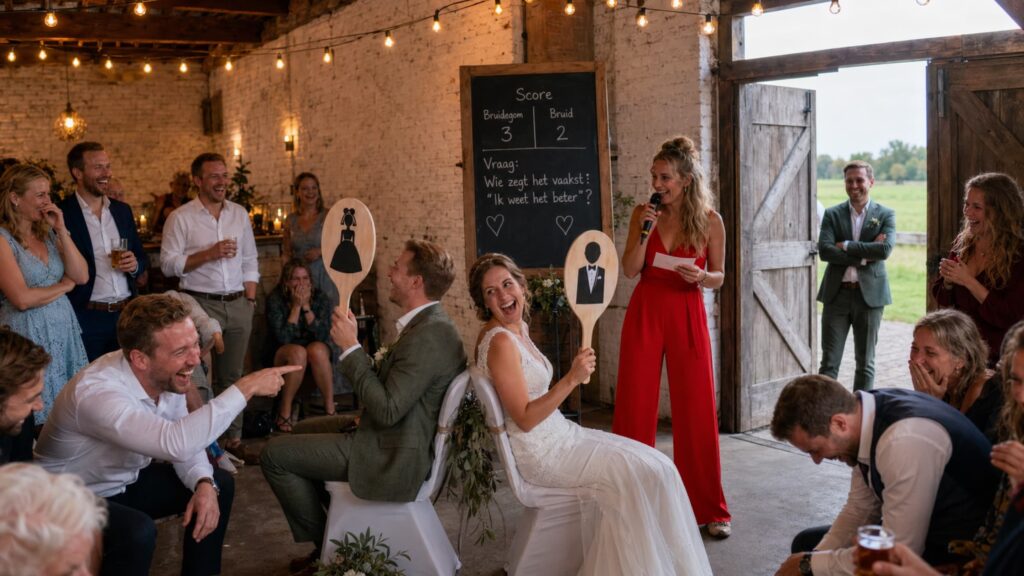 Mr en mrs quiz op een bruiloft | allround dj service