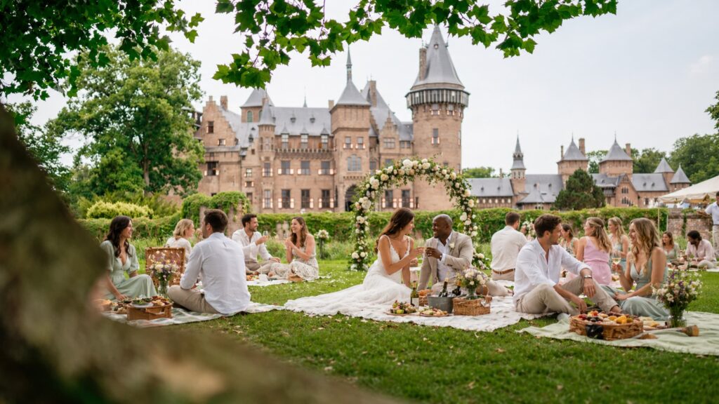 Picknick op een bruiloft | allround dj service