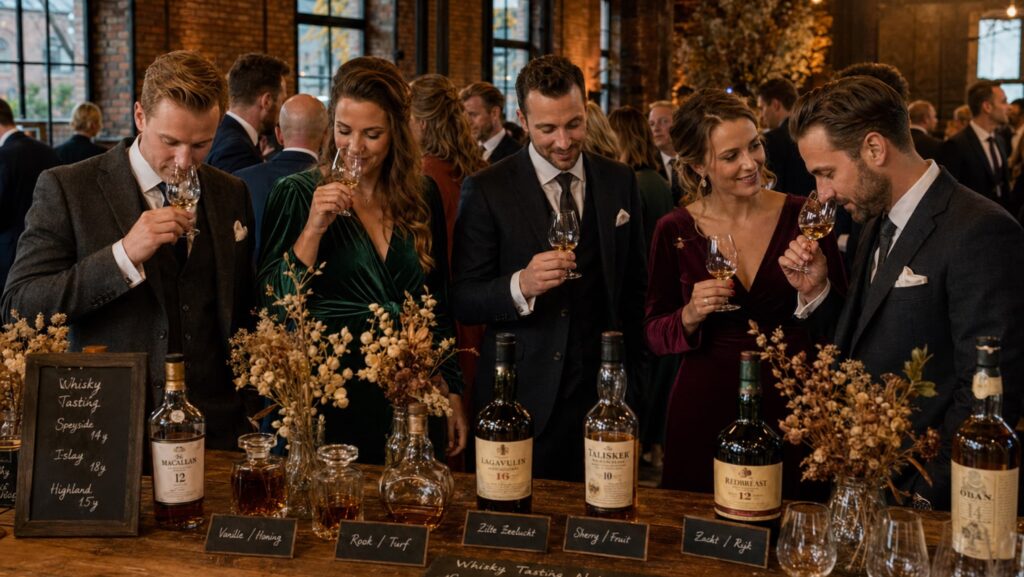 Whisky bar op een bruiloft | allround dj service