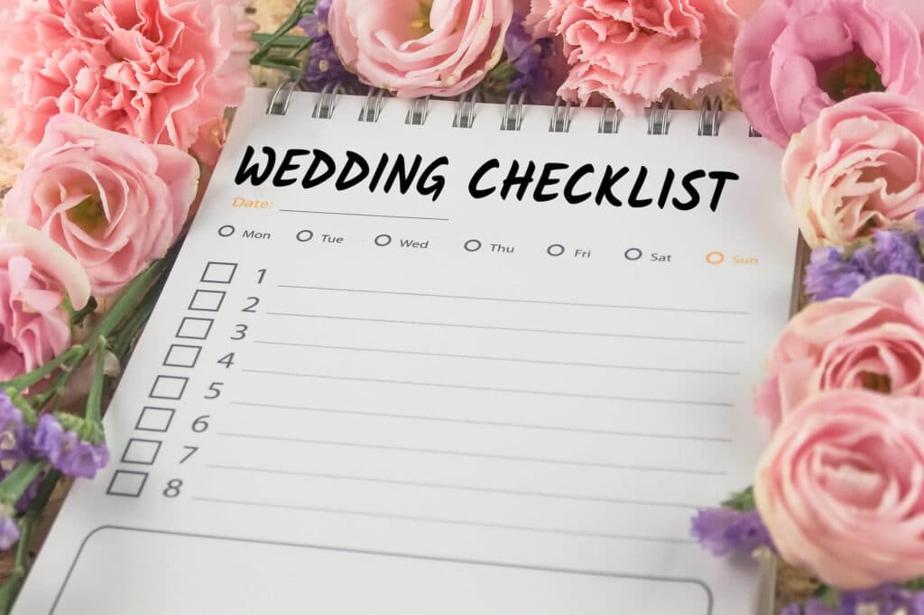 Bruiloft checklist